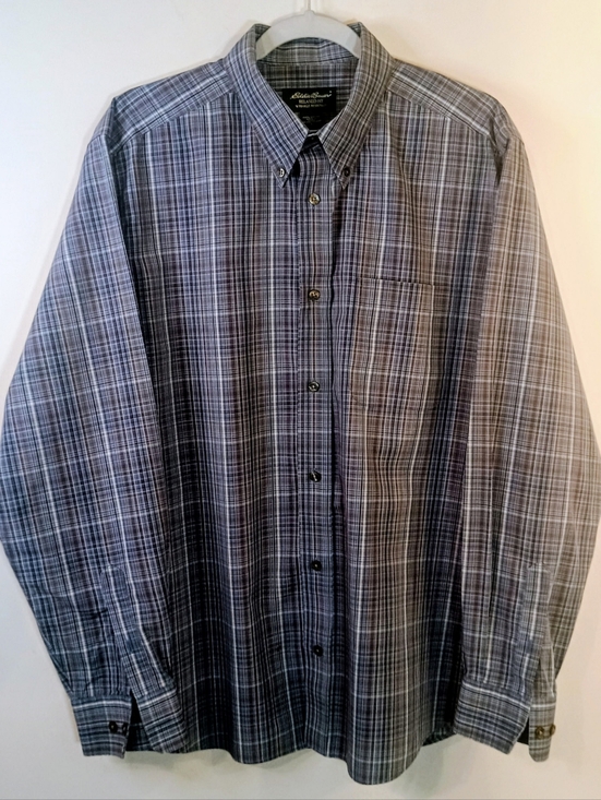 Eddie Bauer Other - Y2k Eddie Bauer  Long-Sleeve Button-Down Shirt Mens Size L
